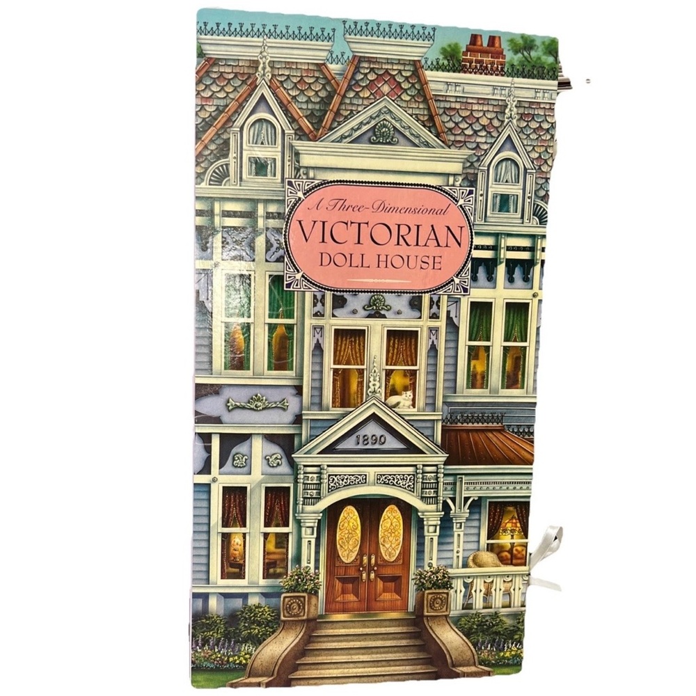 Tong, Willabel. A Three-Dimensional Victorian Doll House 1998With Original Decor